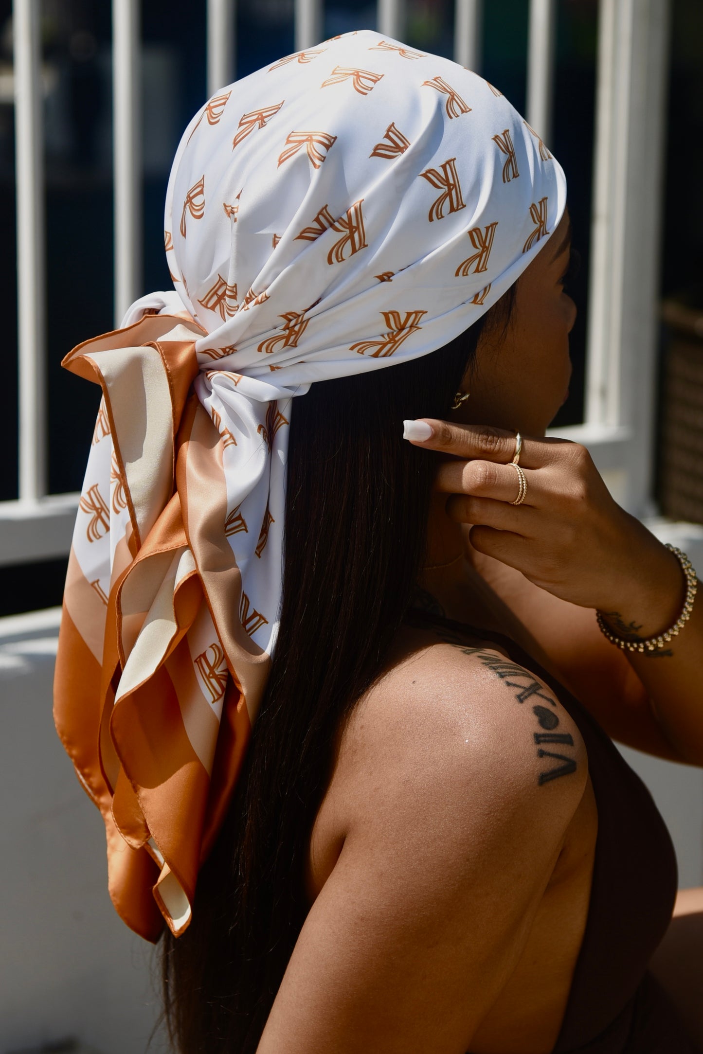 Scarlet Siesta Scarf