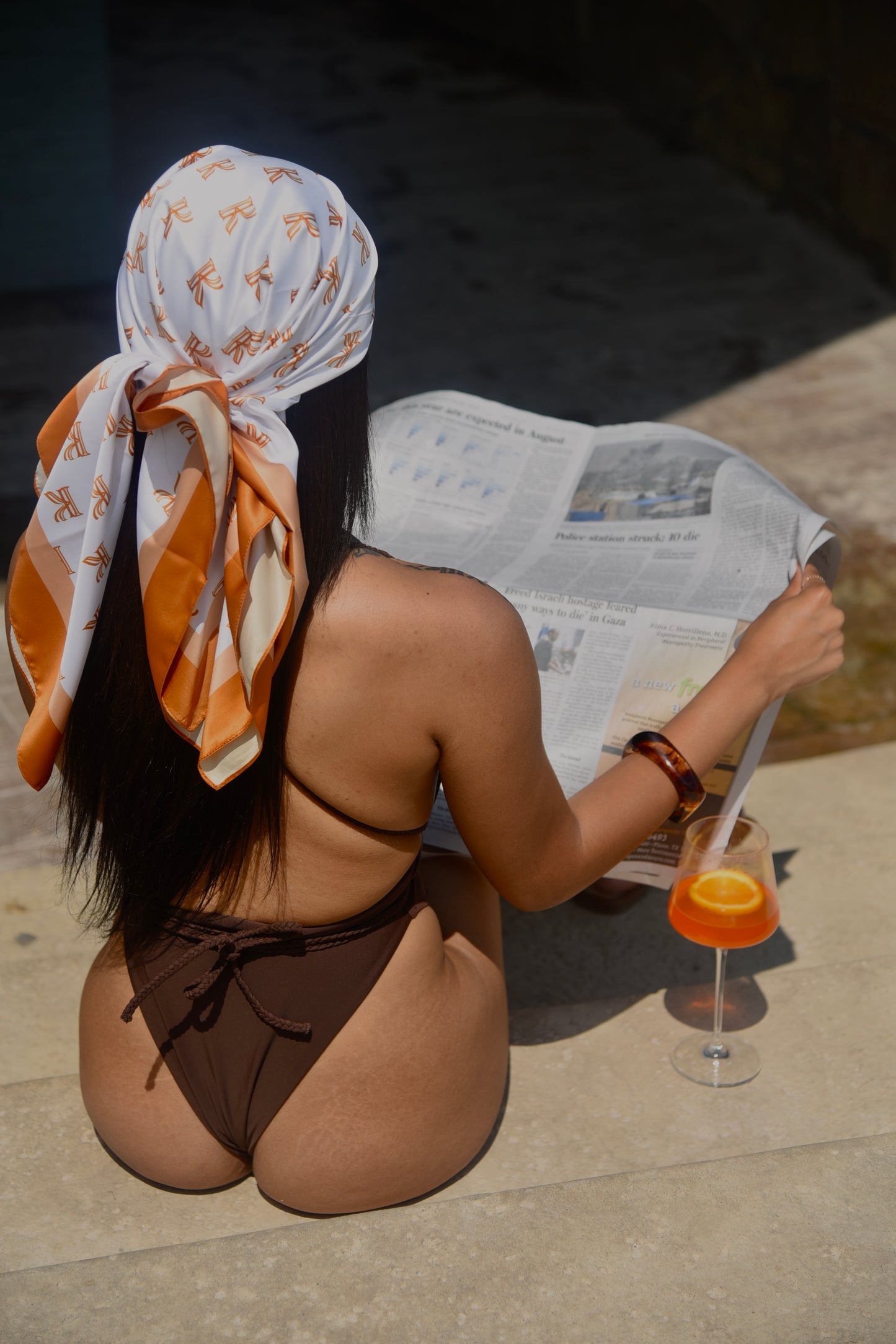 Scarlet Siesta Scarf